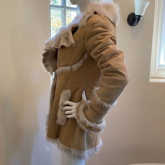 Just Cavalli Womens Fur Coat - Picture 3 of 12